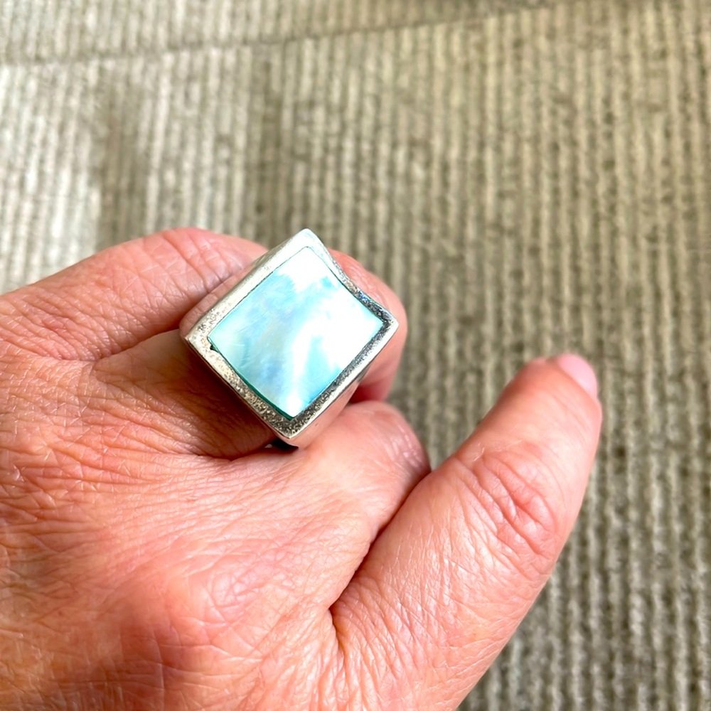 Sterling silver ring. 925 stamped